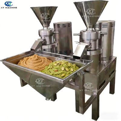 Un buen precio. SUS304 Máquina de molienda de mantequilla de maní para anacardo/almendra/pasta de pistacho/mermelada en línea