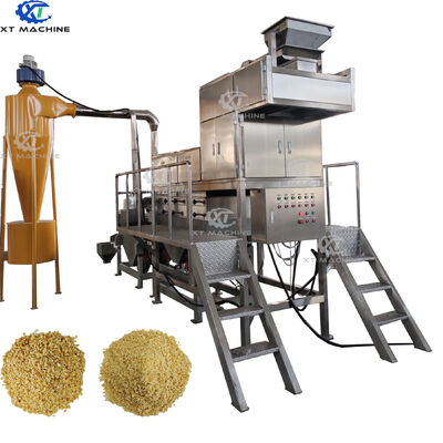 Un buen precio. Máquina para cortar cacahuetes, cacheos y almendras industriales con material SUS304 de 500 kg/h de capacidad y funcionamiento con bajo ruido en línea