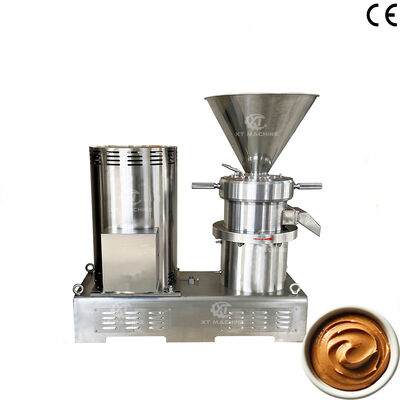 Molino Coloidal Automático Completo para Mantequilla de Maní, Molinillo de Sésamo, Máquina para Hacer Mantequilla de Frutos Secos de Acero Inoxidable SS304