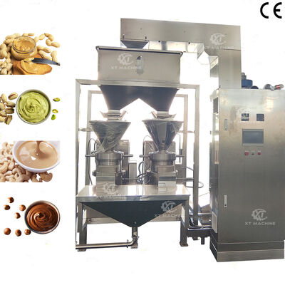 Máquina automática para moler la mantequilla de nueces de maní de 1000 kg/h a 2000 kg/h
