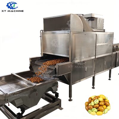 Máquina de refrigeración de cacahuetes de acero inoxidable 304 con una capacidad de 600-1000 kg/h y un voltaje de 220V/380V para el procesamiento de nueces