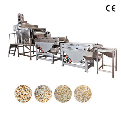 Un buen precio. Máquina cortadora de maní de cuatro etapas multifunción de acero inoxidable 304 de 500 kg/h y trituradora de nueces para picar uniformemente en línea