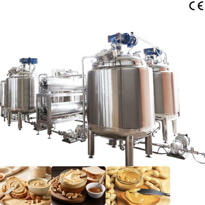 Un buen precio. Tanque de Mezcla/Enfriamiento/Desgasificación de Mantequilla de Maní a Bajo Precio con Capacidad de Procesamiento Personalizada y Aislamiento Térmico en línea