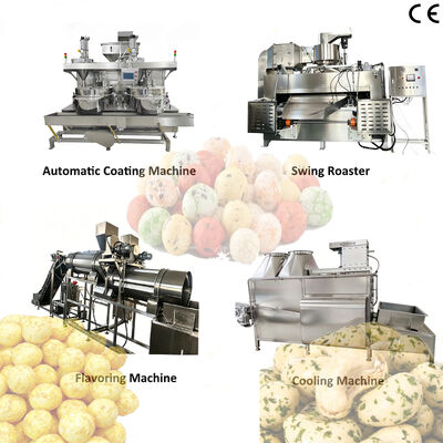 Un buen precio. SUS304 200kg/h-500kg/h de producción de nueces para procesamiento eficiente de alimentos en línea