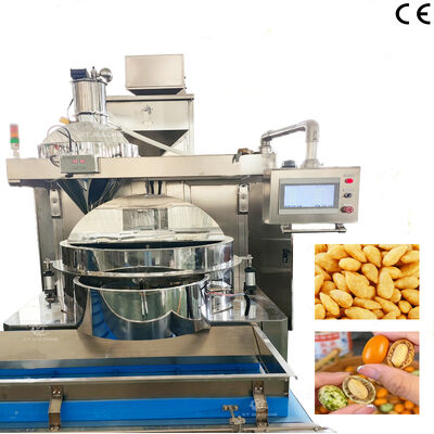 Un buen precio. Máquina de fabricación de hamburguesas de maní con revestimiento de alta velocidad en línea